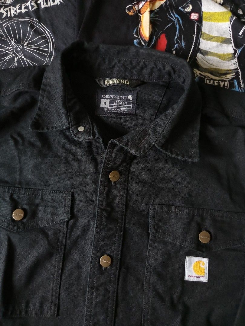 Trucker Jacket Carhartt Denim Jaket Vintage
