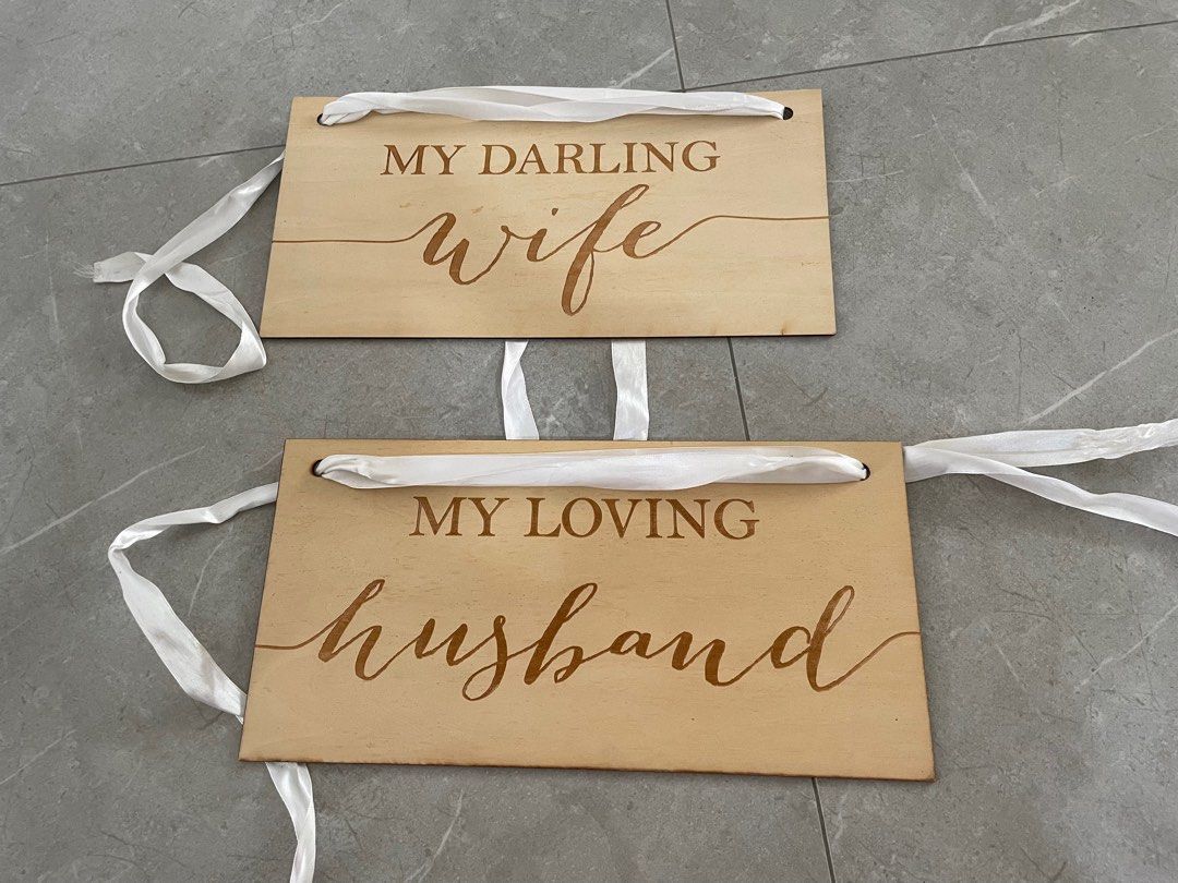 Wedding decorative items