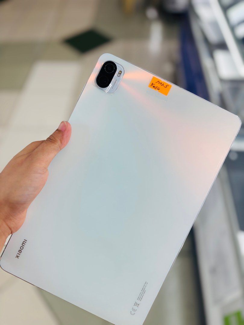 Xiaomi Pad 5 256GB Wifi only no issues 99% smooth UNIT only (Category: Android) located in San Juan City. Submitted by najihahtelecomshop2018 (Listing ID 1368559737, Image 2). Description: Legit Store | Original unit FOR SALE | TRADE / SWAP ▫️INSTALLMENT thru: 🔸Credit Card (straight / installment) 🔸Ggives / Gcredit + 6% interest 🔸Spay Later + 6% interest (RFS: Buy and Sell any kinds of Gadgets) Description: Xiaomi Pad 5 256GB ( other GB are al