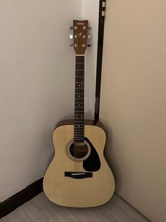 Yamaha F310 Acoustic Guitar with Free Guitar Bag, Ernie Ball Capo, and Pick