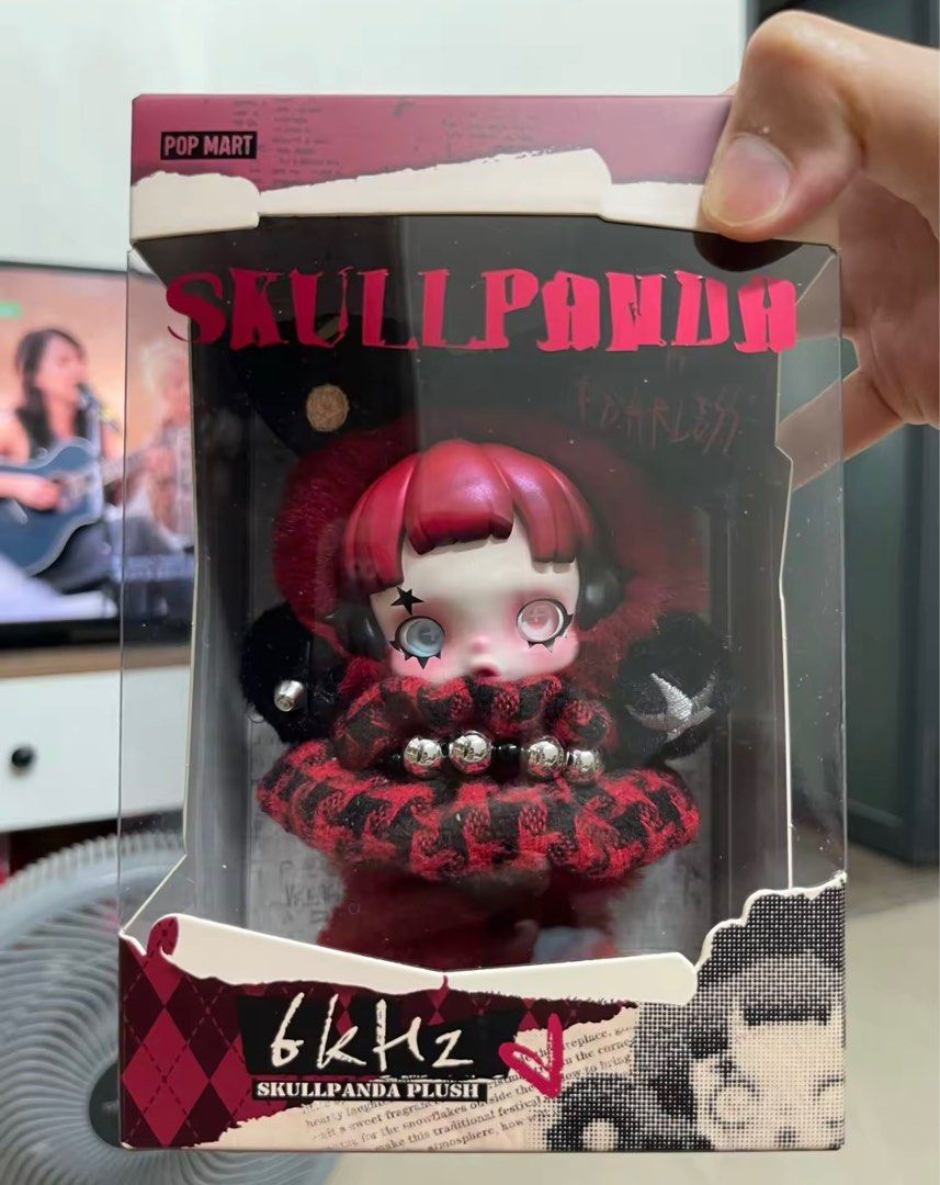 SKULLPANDA PLUSH 6kHz ヨーロッパ限定 POP MART POPMART/SKULLPANDA 6kHz ヨーロッパ限定 - メルカリ