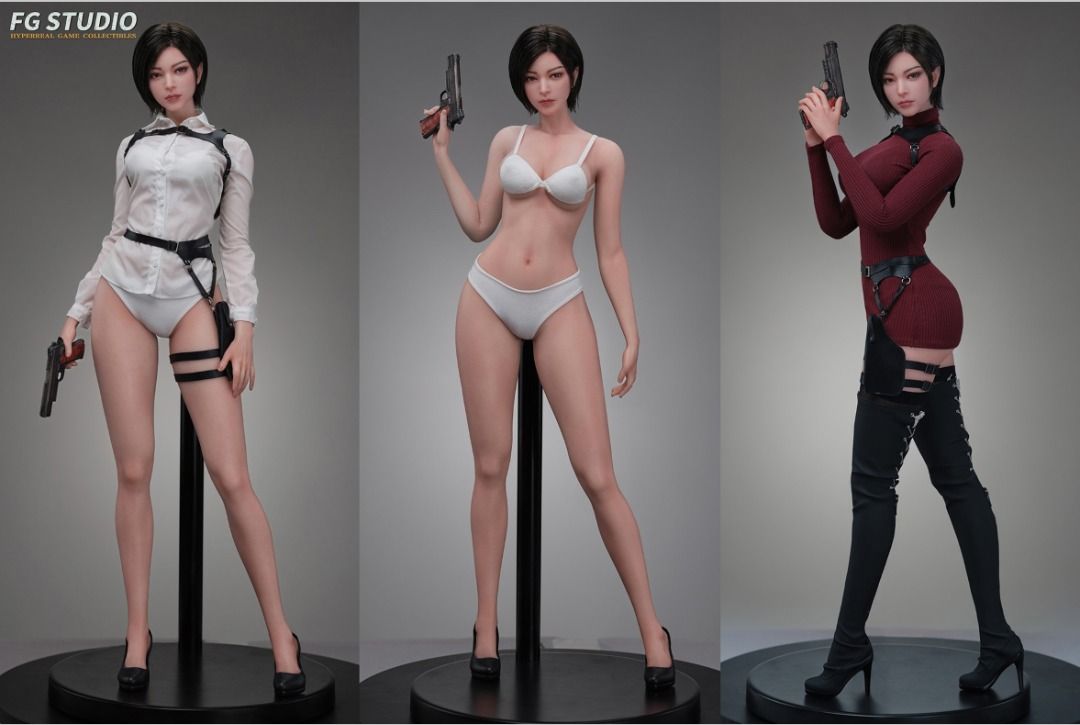 🔥 FG Studio 1/3 FG004 戰鬥女孩生化危機艾達王ADA WONG 矽膠可動人偶