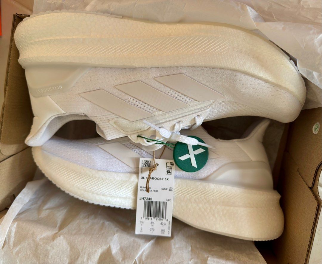 triple white ultra boost stockx