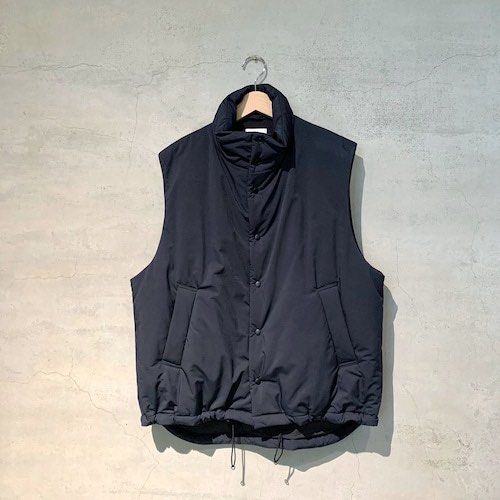 AURALEE】 WOOL RECYCLE POLYESTER LENO SHEER JACKET / HARD