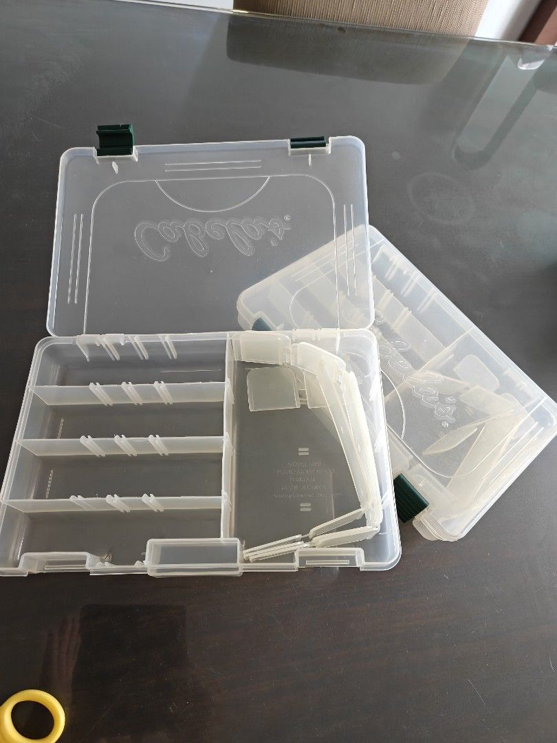 Cabela's fishing tackle box on Carousell
