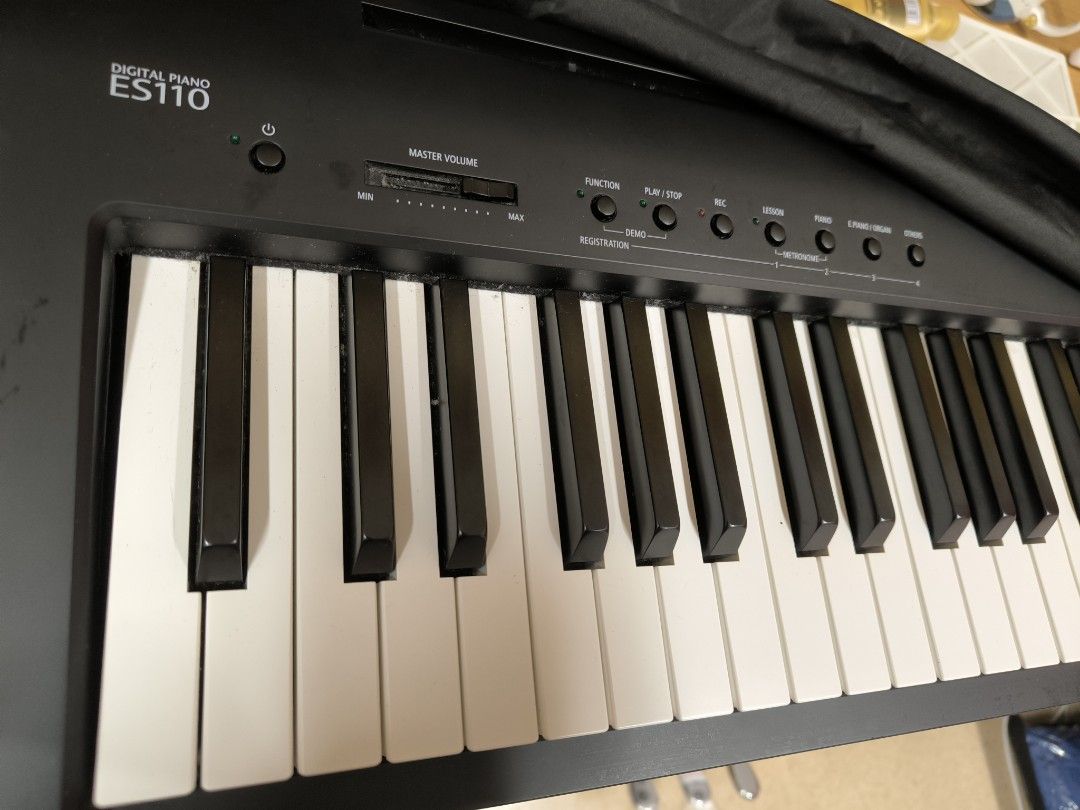 ES110 Digital Piano Keyboard, Hobbies & Toys, Music & Media, Musical ...