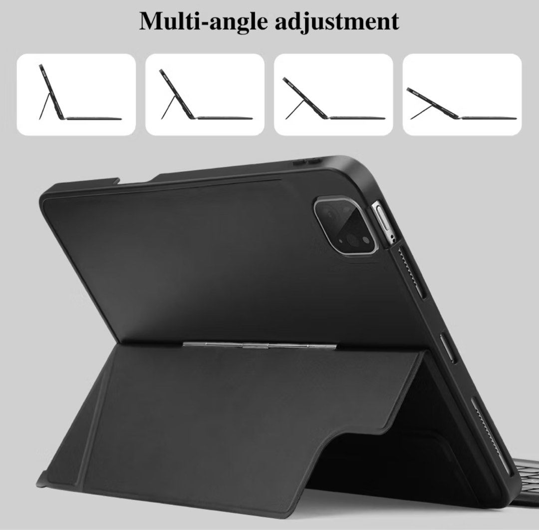 Goojodoq Bluetooth Keyboard Wireless Magnetic Case for iPad 10th Gen (Category: Cases & Sleeves) located in San Isidro. Submitted by bianca2000. (Listing ID 1368767686, Image 2). Description: Good as new Used it only for 1 week.