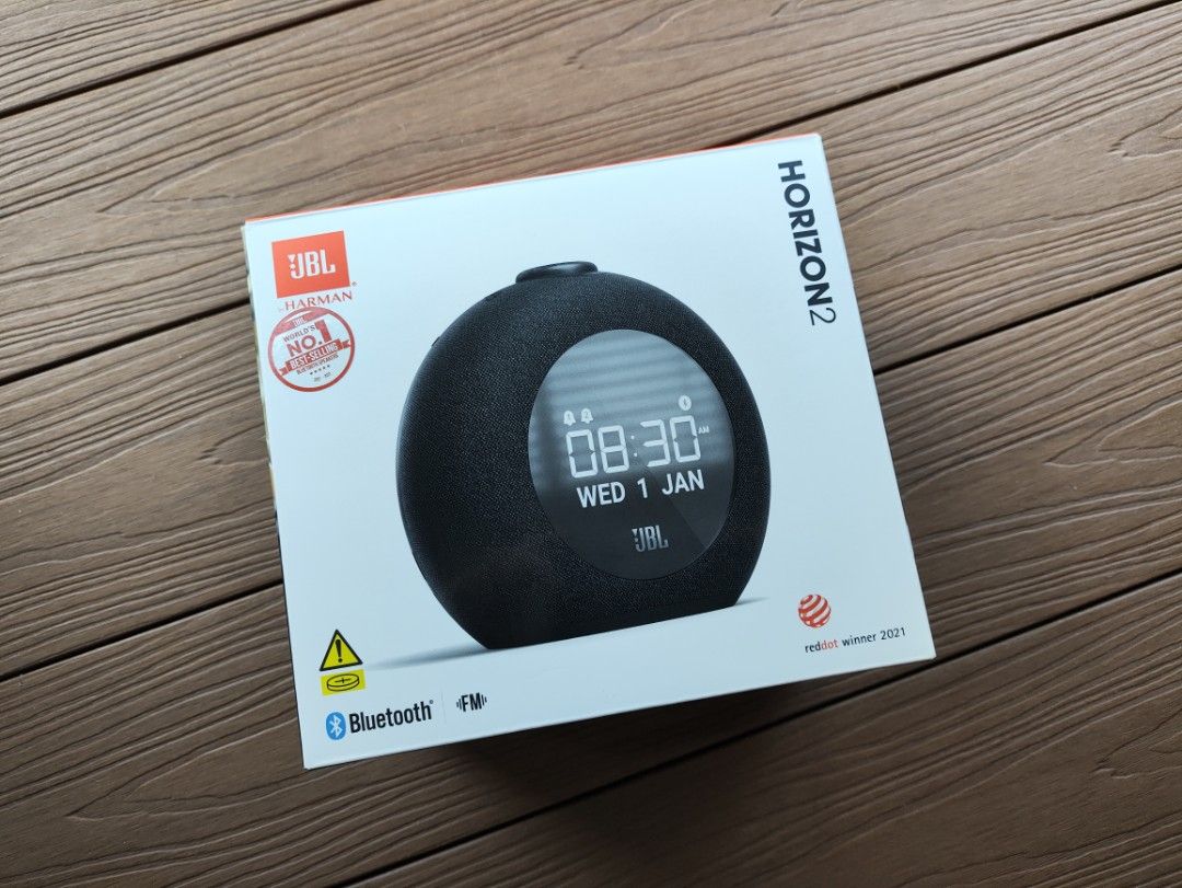 JBL Horizon 2 FM | Bluetooth clock radio speaker with FM (Category: Soundbars, Speakers & Amplifiers) located in Singapore. Submitted by easy_hk (Listing ID 1368602178, Image 3). Description: JBL Horizon 2 FM | Bluetooth clock radio speaker with FM.