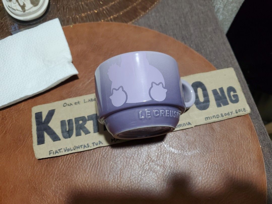 Le Creuset Pokémon Snorlax Mug (Category: Coffee & Tea Tableware) located in San Fernando. Submitted by kjo23soles (Listing ID 1368753443, Image 1). Description: le creuset, one of the most recognizable cookware brands, high quality, in collaboration with Pokémon. What a combination 3,000php thank you for looking.