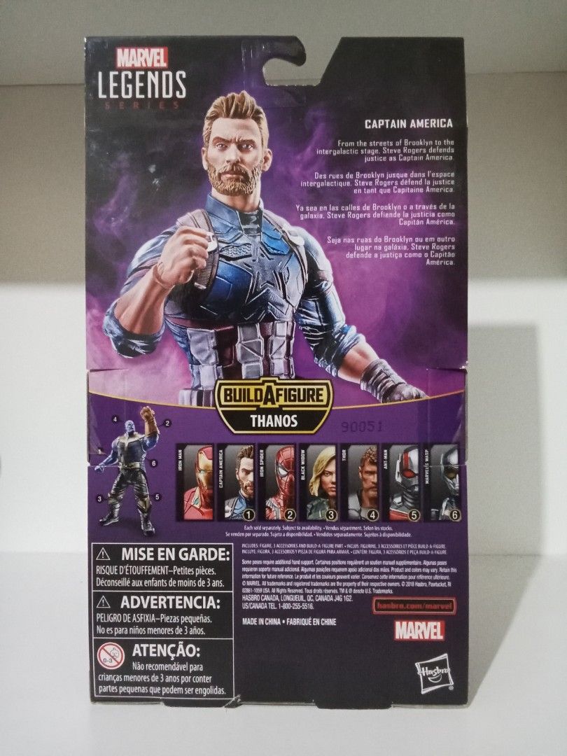 Marvel Legends Captain America Action Figure (Category: Figurines & Statues) located in Taguig. Submitted by mspink18 (Listing ID 1368754525, Image 2). Description: NOW P1,000 FROM P1,500 MISB PAYMENT through Gcash SHIPPING via Lalamove or J&T.