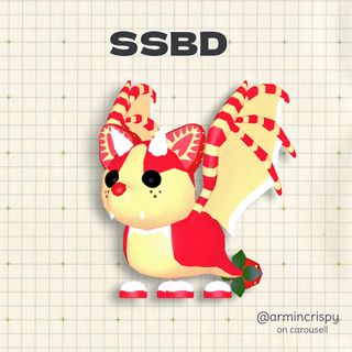 Adopt Me Pets Roblox : Parrot, Strawberry Shortcake, Bat Dragon, NFR, Neuf