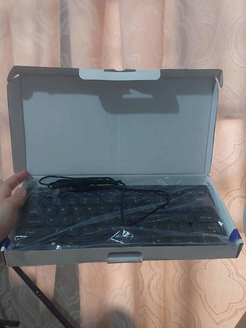 Norgicool Compact Corded Keyboard (Category: Computer Keyboard) located in Dagupan City. Submitted by bsb89 (Listing ID 1368601440, Image 3). Description: 📌 Bought Last Year (November 2024) 📌 Original Price: 600 📌 Twice Used.