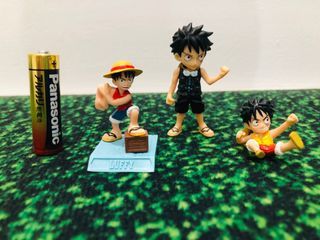 One piece luffy figure set