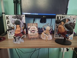 One Piece Luffy Gear 4 and Gear 5 Set