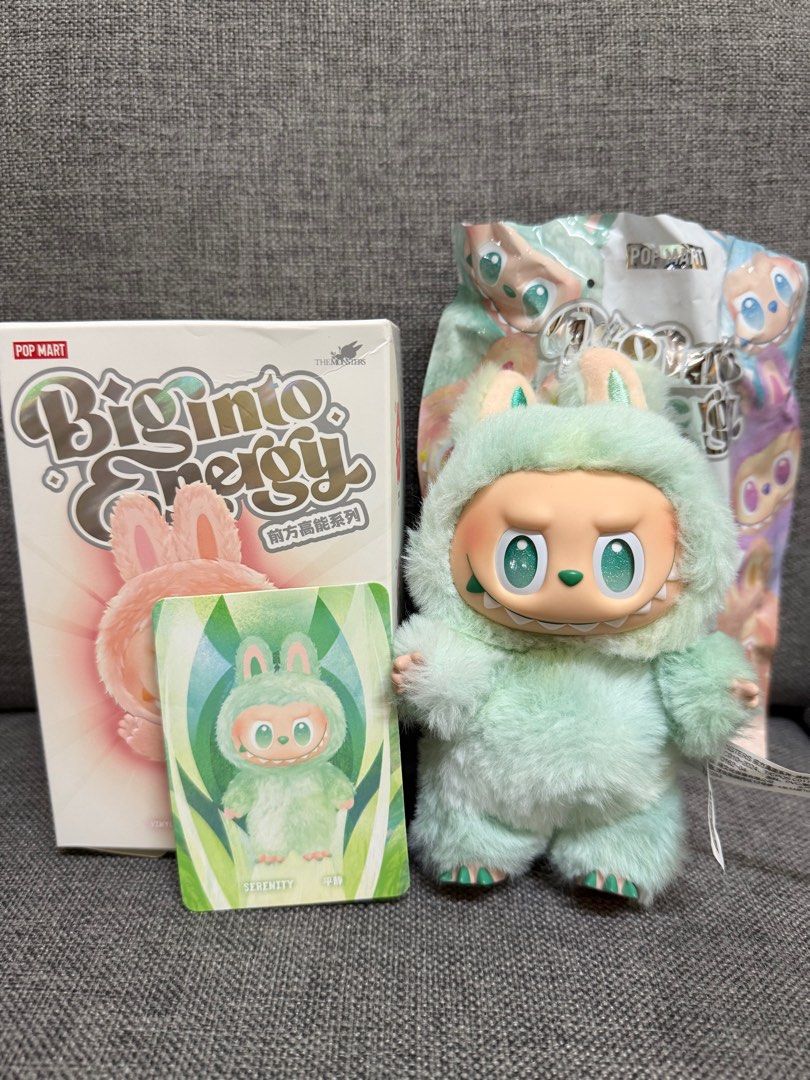 POP MART X The Monsters Big Into Energy V3 Labubu - SERENITY