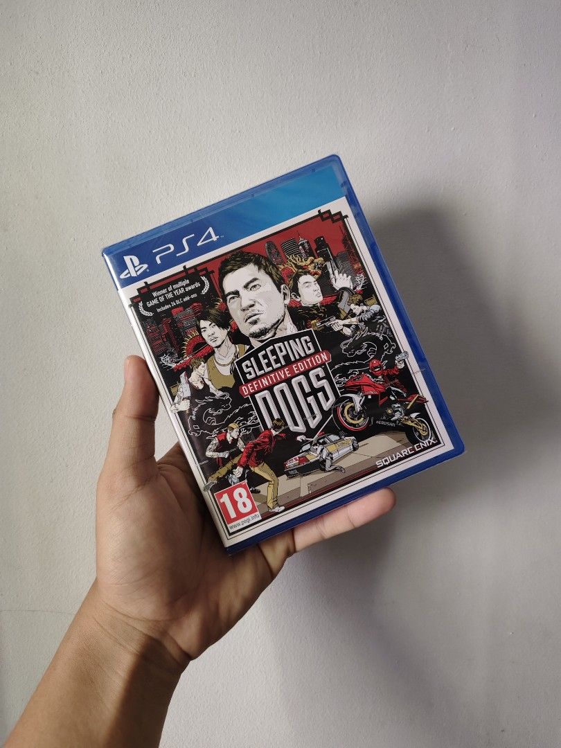 PS4 SLEEPING DOGS / SEALED (Category: PlayStation) located in Manila. Submitted by mikkolosg20176 (Listing ID 1368587255, Image 1). Description: TRADE OR SALE GAME PRICE: 1300 📍 SHIPPING OR PICKUP 📍 BAGUMBAYAN TAGUIG 📍PIN LOCATION: MCG PURPLE GAMING TAGUIG.