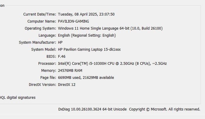 [RAM 24GB RTX] LAPTOP Super Gaming HP Pavilion 15 Core i7 Skylake Ram  24Gb/Ssd 512gb NVIDIA RTX 2060 6Gb!