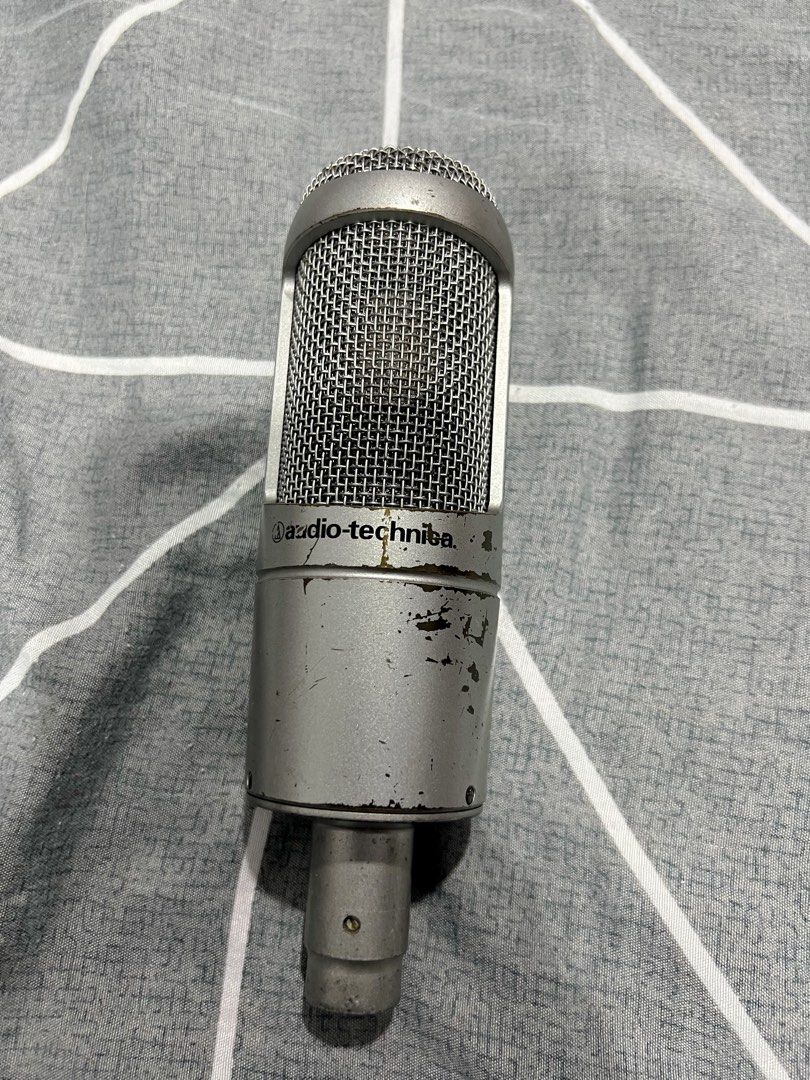 Rare&Discontinued Audio Technica Cardioid Condenser Mic AT3035 Made In  Japan, Audio, Microphones on Carousell