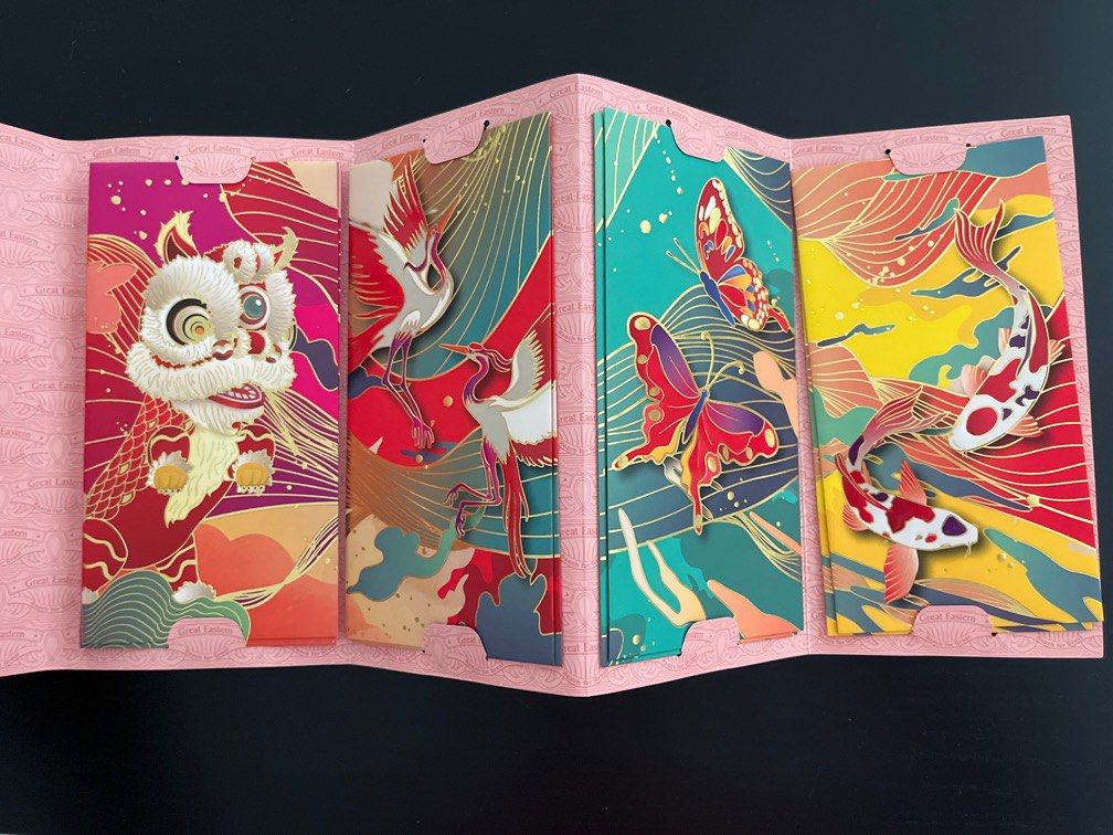 Red Packets (Category: Stamps & Prints) located in Singapore. Submitted by brightduck (Listing ID 1368638429, Image 1). Description: There are 2x for each angpow, making it 8 in total. Normal postage included in the sale price. .