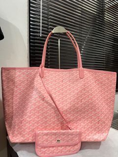 Saint Louis GM Pink Tote Bag Goyard