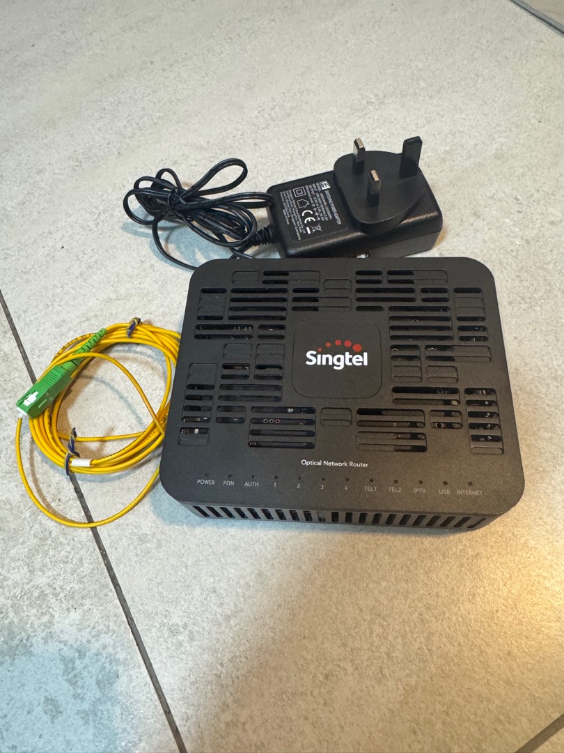 Singtel Optical Network Router., Computers & Tech, Parts & Accessories ...