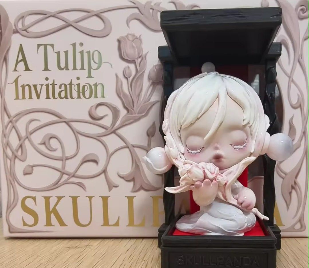 Skullpanda Limited Edition A Tulip Invitation, Hobbies & Toys