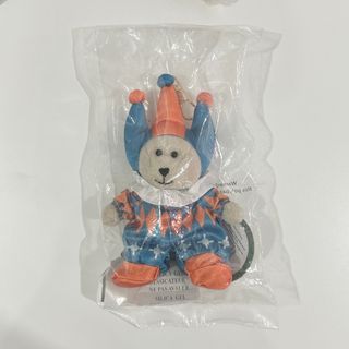 Starbucks Thailand Mini Carnival Clown Bearista Bear Keychain [Authentic]