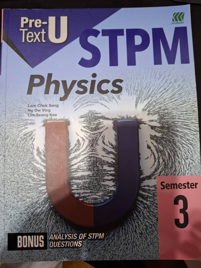 STPM PHYSICS and CHEMISTRY textbooks (SASBADI), Hobbies & Toys, Books ...