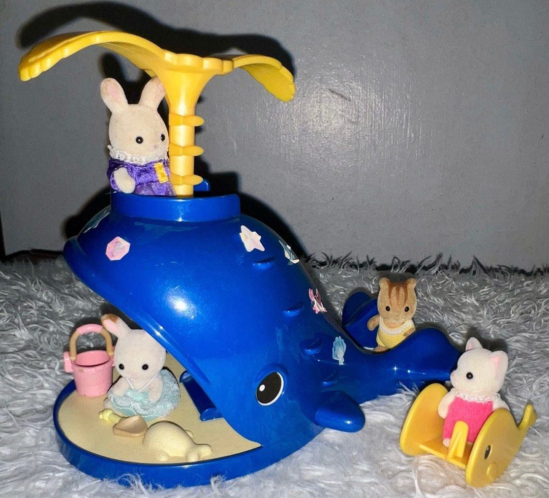 Sylvanian Families Splash & Whale Play (Category: Kids Toys) located in San Fernando. Submitted by mgpy08 (Listing ID 1368579701, Image 1). Description: Preloved Critters not included .