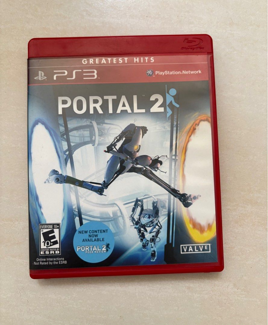 UNIQUE Portal 2 Greatest Hits PS3 with Red Disc Case (Category: PlayStation) located in Manila. Submitted by blissful_bargain_bazaar (Listing ID 1368648709, Image 1). Description: Title: Portal 2 Genre: Sci-Fi, Puzzle, first person NOTE! Has Unique Red Disc Case, as is customary with PS3 greatest hits. The game is about using portal technology to uncover the dark secrets of your robot captor to escape. To be sold as is indicated in photos! ⚠️IMPO