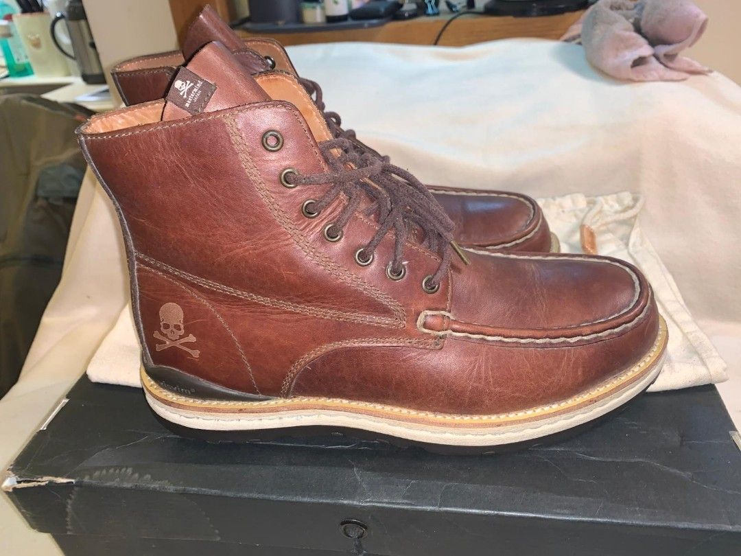 Visvim x mastermind （分類：靴）位於 Hong Kong。 由 chivai 提交（商品編號 1368635753，圖片 1）。簡介： 全新狀態 7 holes。