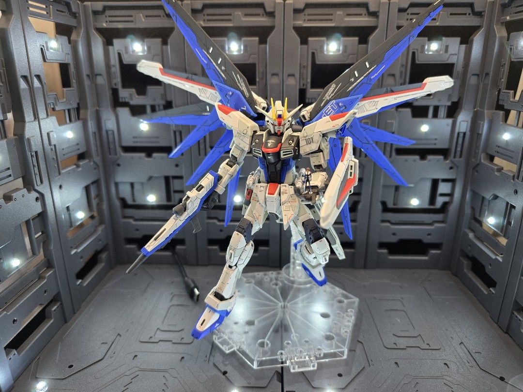 Wonderway LED Hanger Base for Gundam/Gunpla (Category: Gundam Model Kits) located in Singapore. Submitted by ahwongfat (Listing ID 1367396030, Image 2). Description: Brand new Wonderway LED Hanger Base. Comes with a box and all the necessary parts. Perfect for adding a touch of style and functionality to your figurine and gunpla display. Easy to install and use. $25 each 2x Available, buy both at $45 Self collect at 600122 or Jurong East MRT..