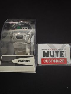 全新未開封 CASIO 幪面超人手錶 影月 Century King Shadow Moon BLACK RX AE-1400 MOD MASKED RIDER custom made watch  原裝錶連鋼帶 MUTE CUSTOMIZE  [35]64225027280642110