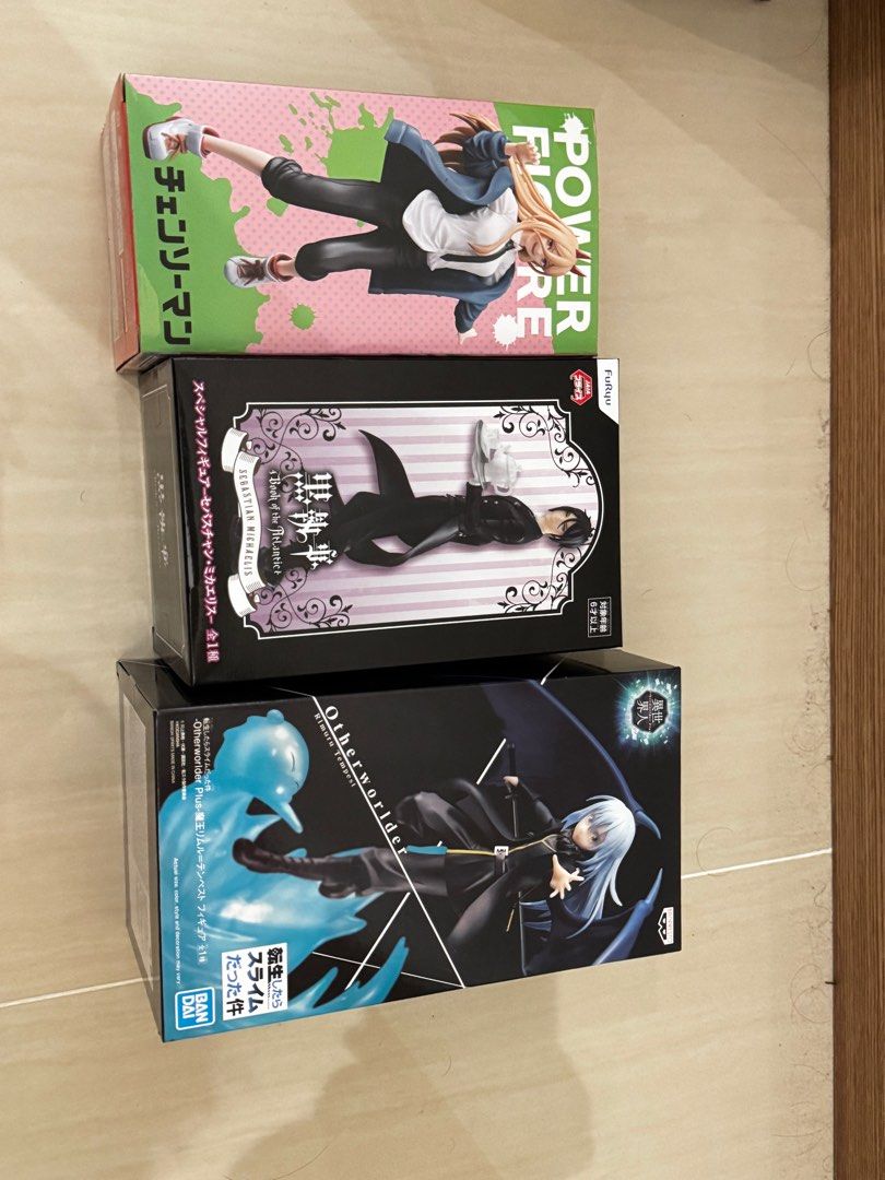 Assorted Figures (Category: Other Merchandise) located in Singapore. Submitted by sinev (Listing ID 1368834633, Image 3). Description: $12 each Negotiable with purchase of multiple figures.