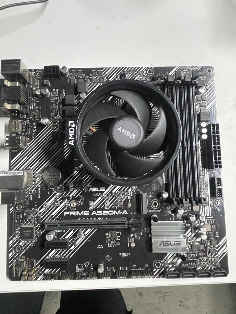 Asus Prime A520m Asus Motherboard Ryzen 3600 ASUS PRIME A520M-E