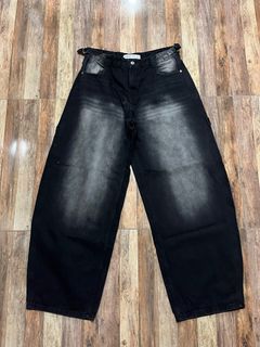 Bershka balloon carpenter baggy pants