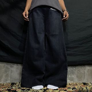 BLACK BAGGY PANTS