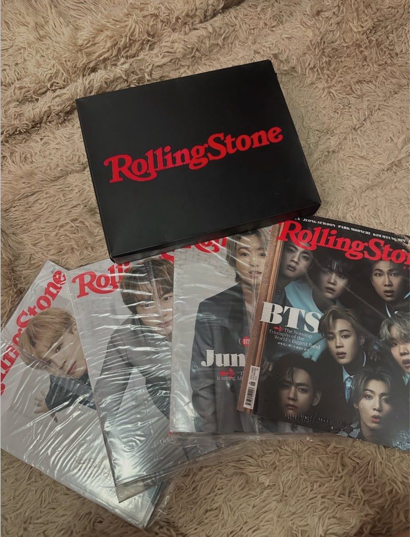BTS ROLLING STONE US MAGAZINE (Category: Magazines) located in Manila. Submitted by tinkbangtan (Listing ID 1368873453, Image 1). Description: For take all only .