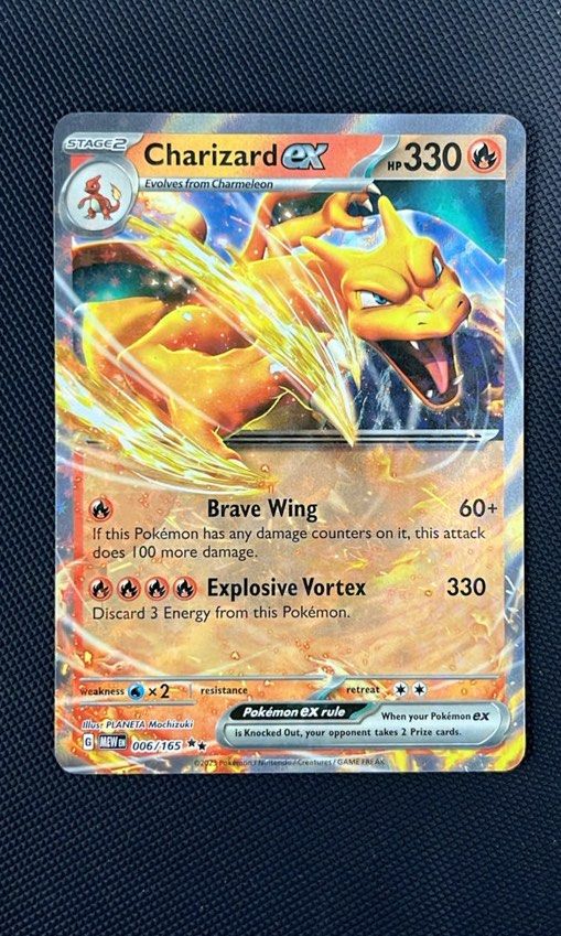 Charizard Ex Rarest Versions Charizard ex - 006/165 - Double Rare - Pokemon Scarlet & Violet: 151 ...