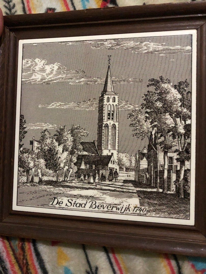 De Stad Beverwijk 1740 Ceramic framed art piece (Category: Frames & Pictures) located in Quezon City. Submitted by markgolveo (Listing ID 1368796972, Image 2). Description: De Stad Beverwijk 1740 Ceramic framed art piece.