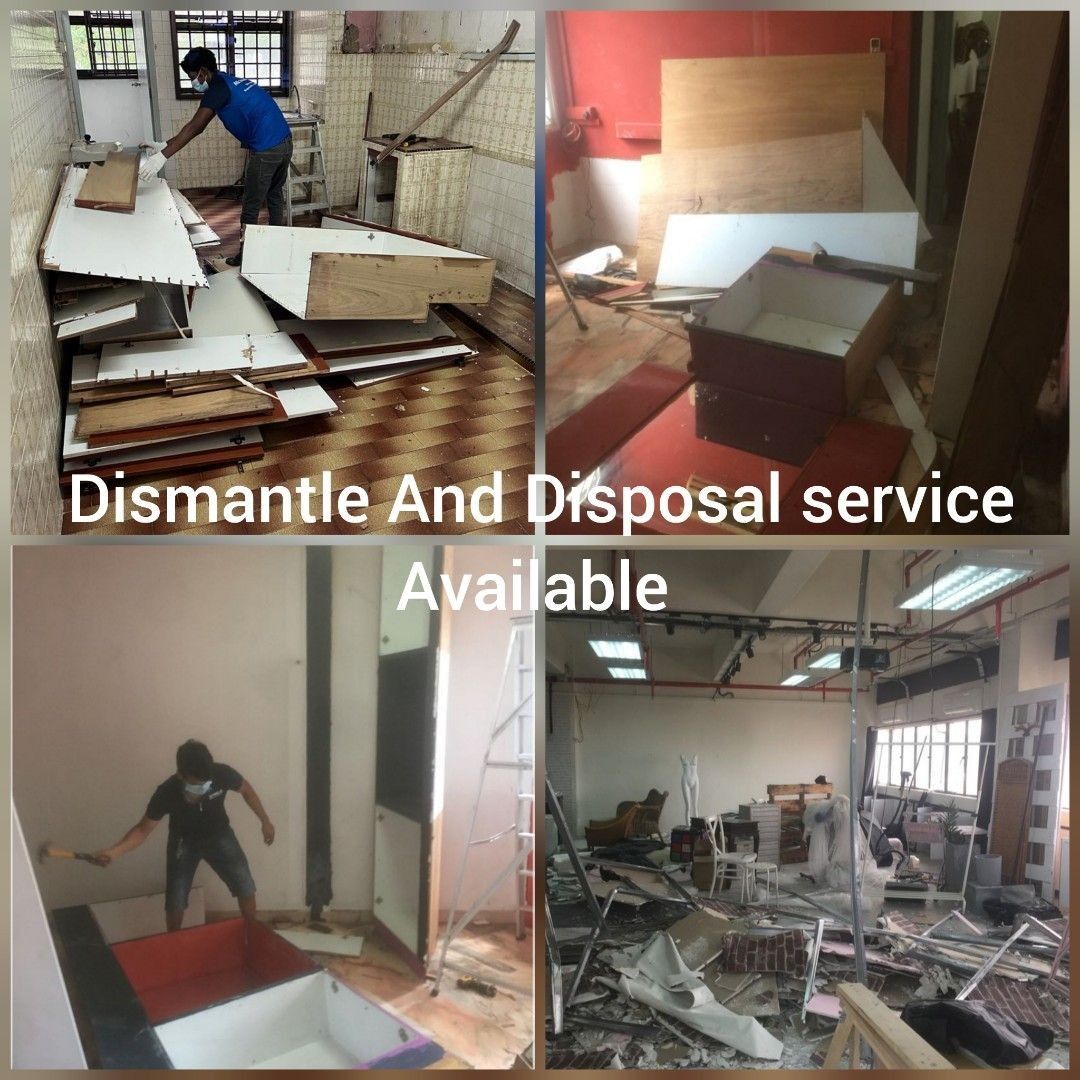 Direct Contractor Hdb, Bto, Office, Landed renovation / Hacking & Tiling / Dismantle & disposal / Demolition / Reinstatement / Touch up & full plaster Service62853070149891112