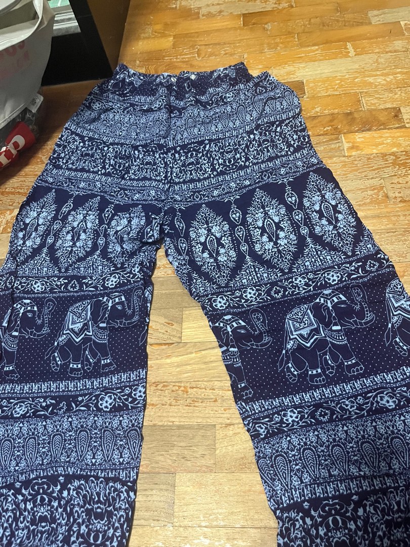 XTCY Suede set Elephant leg Pants women