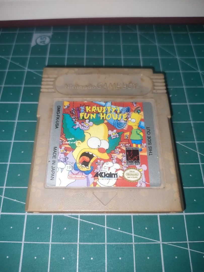 GameBoy DMG cart (Category: Nintendo) located in Quezon City. Submitted by kushala140 (Listing ID 1368948480, Image 1). Description: Original GameBoy Game cartridge Good working condition tested Working check out pictures for more details 1000php Cash/Gcash No warranty Test2sawa only dito sa amin Meet up Ever Gotesco Commonwealth Jollibee Feria Road Commonwealth.