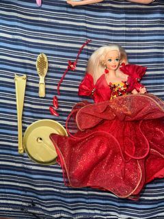 Holiday barbie doll 1998