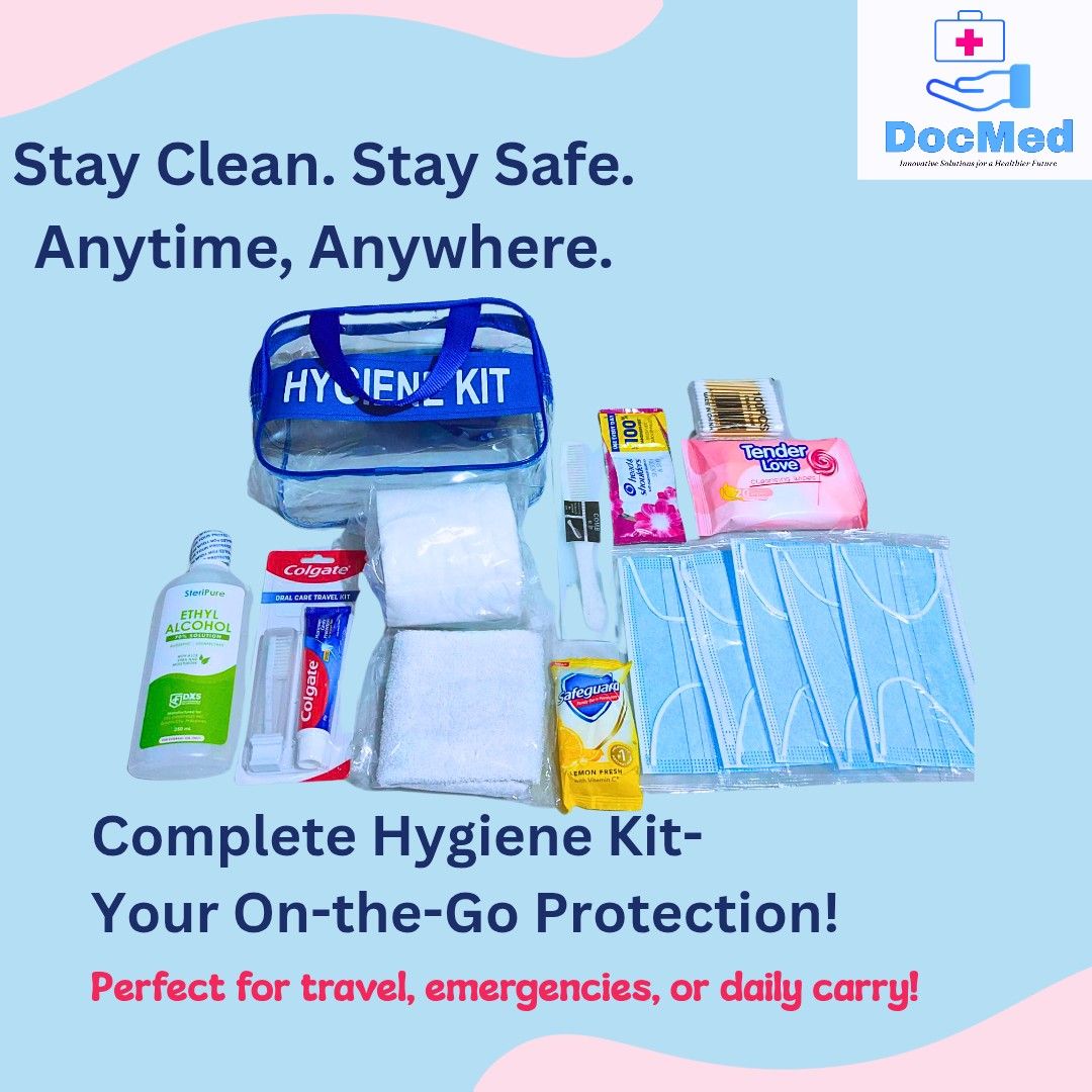 HYGIENE KIT SET WITH CONTENTS (Category: Medical Supplies & Tools) located in Quezon City. Submitted by staffmarke01383 (Listing ID 1368848125, Image 2). Description: .