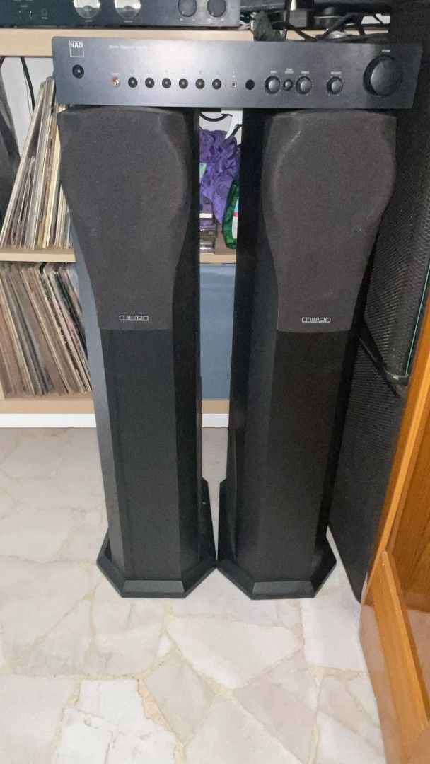 Jurong West St. 73 Blk 747 (Category: Soundbars, Speakers & Amplifiers) located in Singapore. Submitted by music.sounds.real.on.vinyl (Listing ID 1368833539, Image 1). Description: NAD Amplifier and 2 Speakers ( Negiotable) The C 316BEE lived up to expectations, garnering multiple accolades including an EISA award for ‘Best Product 2008-2009’ and top recommendations from the world’s leading audio publications. With the resurgence of vinyl we deci