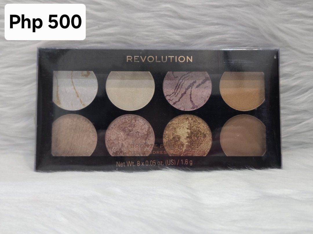 Makeup Revolution eyeshadow palette (Category: Makeup) located in Imus. Submitted by chie0308 (Listing ID 1368926774, Image 2). Description: 💯✔️ Original Makeup Revolution ❤️‍🔥 Below SRP price ‼️ Kindly PM me for more items and details, or follow my FB page, "Skincare by Kate E.".