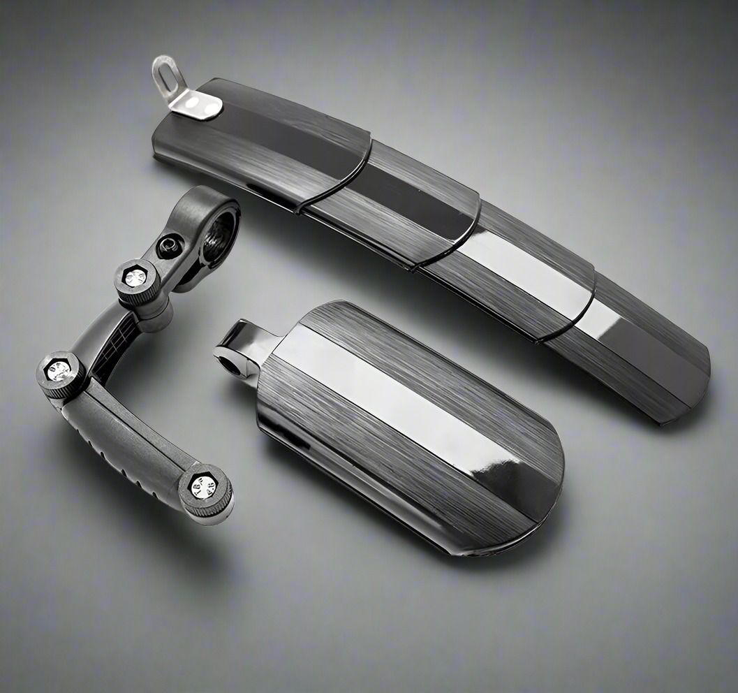 Mudguard Extendable Black 20