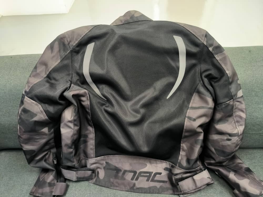 Original Tnac Torque Camo Mesh Riding Jacket, Men's Fashion, Coats ...