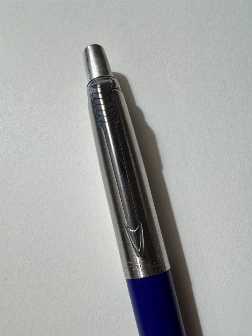 Parker Jotter pen - Blue (Category: Stationery & School Supplies) located in Bacarra. Submitted by retrovival (Listing ID 1368778573, Image 2). Description: Newly replaced parker refill.
